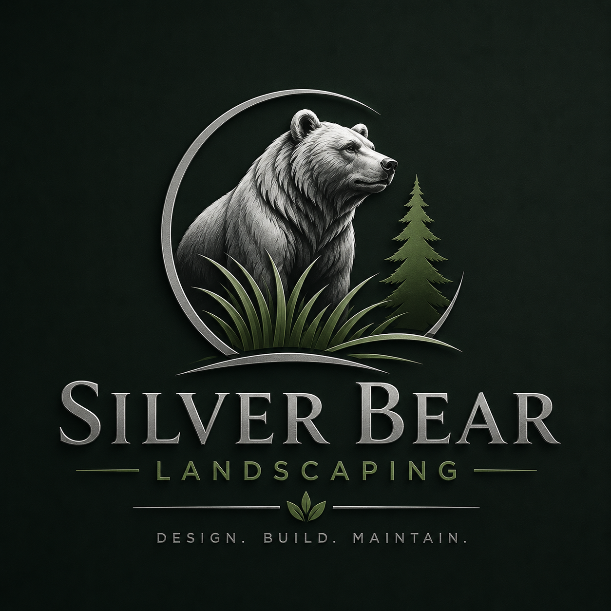 Silver Bear Landscaping logo